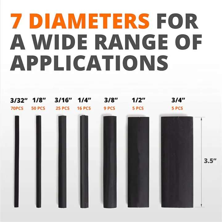 180%20PCS%20Heat%20Shrink%20Tubing%20Kit%203:1%20Ratio%20Adhesive%20Lined%20Marine%20Grade%20Shrink%20Wrap%20Industrial%20Heat-Shrink%20Tubing%20Black%20-%20Image%204