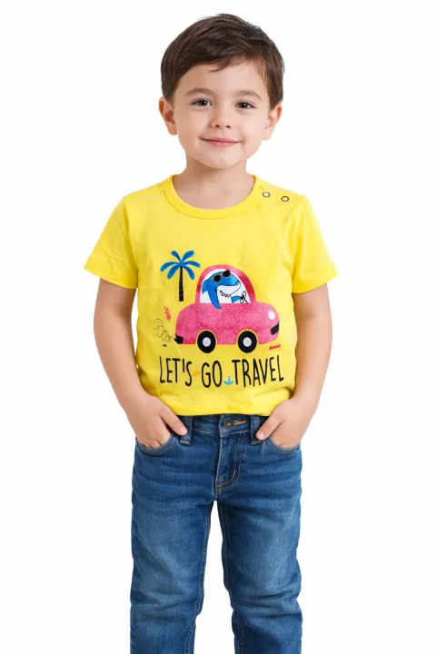 4%20Piece%20Baby%20Boys%20Half%20Sleeve%20T-Shirt.%20Stylist%20Children%20Boy%20Summer%20Suit%20Set%20-%20Image%203