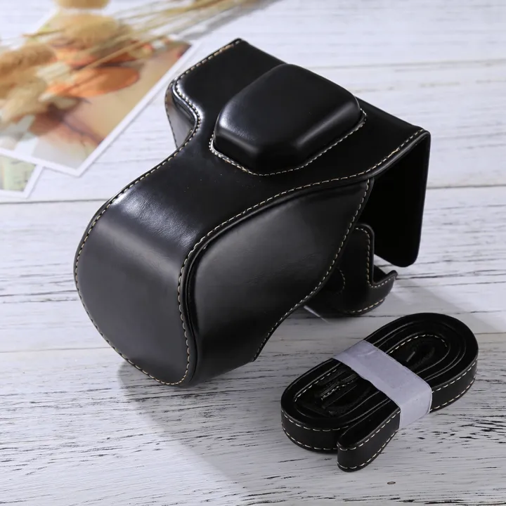 (Not%20a%20Camera)%20Full%20Body%20Camera%20PU%20Leather%20Case%20Bag%20with%20Strap%20for%20FUJIFILM%20XT10%20/%20XT20%20-%20Image%208