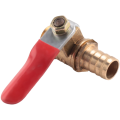 Male to Female M/F Thread 1/2 inch Full Port Brass Water Ball Valve & 10mm x 1/4 Inch PT Male Thread Brass Ball Valve.