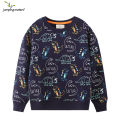 2024 Autumn Baby Long Sleeve Sweatshirt Boys Round Neck Knit Top Kids European and American Children's Pullover Sweatshirt. 