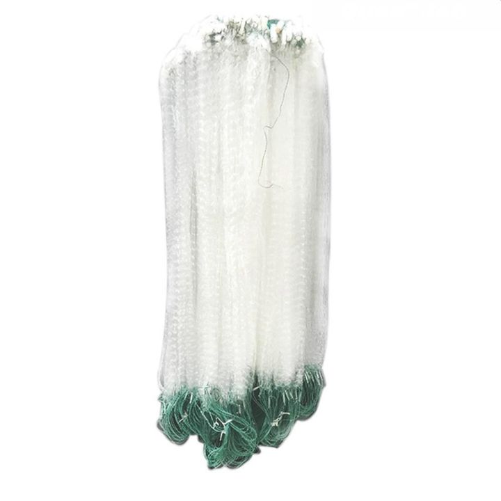 Hand Casting Network Crawfish Fishing Cage Fishing Accessories Float Trap Nylon Monofilament Gill Net Fishnet Fishing Net Single Mesh