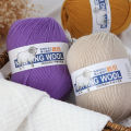 100g/Ball 100% Wool Yarn for Knitting Wholesale Pure Merino Lanas Thick Thread DIY Scarf Sweater 4-strand Lanies. 