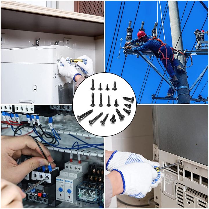 240%20Pcs%20Black%20Self%20Tapping%20Wood%20Screws%20Assortment%20Kit%20-%20Image%203