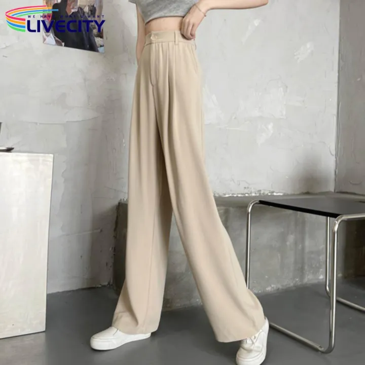 Formal%20Straight%20Leg%20Pants%20High%20Waist%20Wide%20Leg%20Office%20Trousers%20for%20Women%20Solid%20Color%20Straight%20Pants%20with%20Pockets%20High%20Waist%20Suit%20Pants%20-%20Image%207