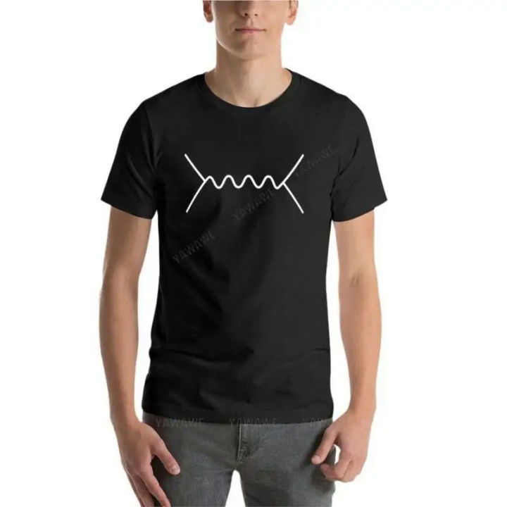 Feynman%20Diagram%20-%20White%20T-shirt%20quick%20drying%20shirt%20t-shirt%20t-shirt%20short%20t-shirt%20mens%20graphic%20t-shirts%20pack%20-%20Image%204
