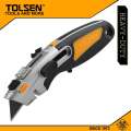 TOLSEN Utility Cutter Dual Function w/ Auto Lock and Retractable (SK2) Model: 30019. 