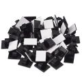 20Pcs Black Adjustable Plastic Cable Clamps Self Adhesive Car Cable Clips Wire Organizer & 50 Pcs Self Adhesive Cable Clamp Plastic Rectangular Cable Clips.