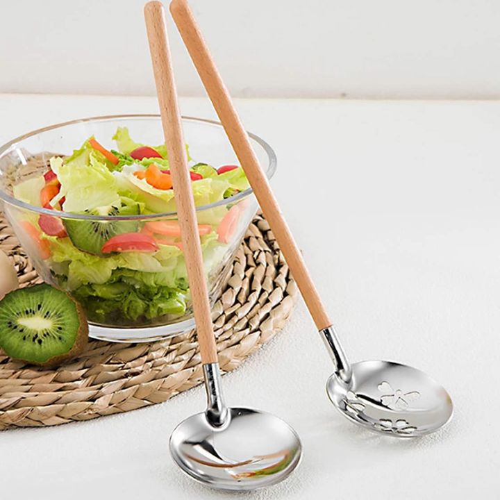 %EF%BC%88New%EF%BC%892%20Pc%20akura%20lotted%20poon%20oup%20Ladle%20et%20304%20tainle%20teel%20Ladle%20poon%20for%20Home%20Kitchen%20Dining%20Retaurant%20-%20Image%204