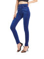 CUHAKCI Solid Color Jeans Ladies Plus Size Jeggings Soft False Denim Yoga Long Pants Women Stretchy Trouser Dropship S-3XL.