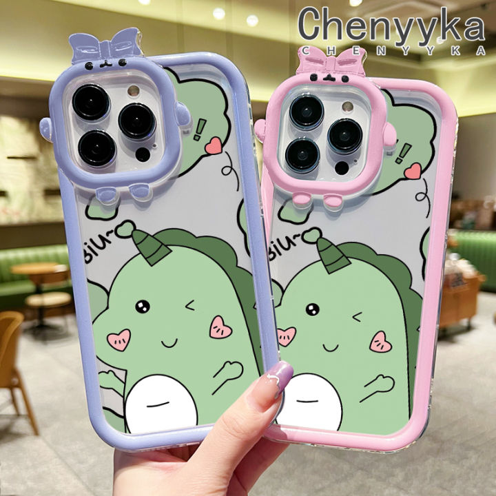 Chenyyka%20For%20iPhone%206%20Plus%206s%20Plus%207%20Plus%208%20Plus%20Case%20Cartoon%20Cute%20Green%20Dinosaur%20Shockproof%20Clear%20Phone%20Cases%20Little%20Monster%20Camera%20Lens%20Protective%20Cover%20Silicone%20Transparent%20Soft%20Case%20-%20Image%203