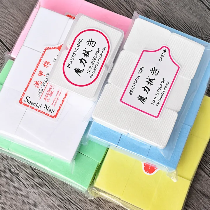 600pcs/Lot%20Nail%20Lint-Free%20Paper%20Cotton%20Fiber%20Tissue%205colors%20Nails%20Art%20Cleanin%20Cleaner%20Pad%20Polish%20Cotton%20Remover%20Sheet%20Wiper%20C#13%20-%20Image%206