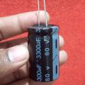 3300uF 80V Capacitor RADIAL Electrolytic Capacitor 3300uF Capacitor 80V 3300uF Radial Polarized Aluminum Electrolytic Capacitors 2 Pin Leads.