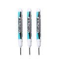 1/4Pcs White Permanent Paint Pen set for Wood Rock Plastic Leather Glass Stone Metal Canvas Ceramic Deep Hole Marker 0.7mm.