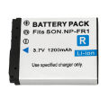 Upgrade NP-FR1 NPFR1 3.7V 1200mAh Replacement Camera Battery for Sony DSC P100 P200 P150 T30 G1 V3 T50 F88 P100L P100LJ.