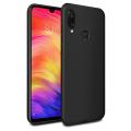 Redmi Note 7 / Note 7 Pro Back Cover Matte Soft Silicon Flexible | Camera Bump Protection All Side Shock Proof Rubberised Back Case Cover for Xiaomi Redmi Note 7 /7 Pro (Black).