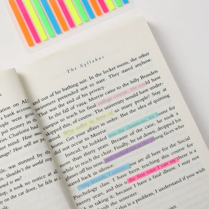 Tabs%20Flags%20Sticky%20Stationery%20School%20Office%20Supplies%20Reading%20Aid%20Highlight%20Sticker%20Transparent%20Fluorescent%20Index%20-%20Image%208