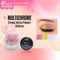 Everly Beauties Multichrome Loose Pigment Eyeshadow – EB Series | Creamy Texture with Intense Color Shift | High-Impact, Blendable & Long-Lasting Formula | Multidimensional Shine for Eye & Face Makeup. 