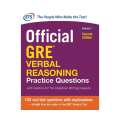 Official GRE Verbal Reasoning Practice Questions, Second Edition, Volume 1 2nd Edition (White Print). 