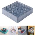 Underwear Organizer Foldable Home Cabinet Divider Storage Box Closet Organizer Drawer Socks Shorts Bra Storage Boxs. 