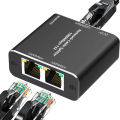 Extender LAN Cable Adapter 1000Mbps Game switch RJ45 Ethernet Splitter Adapter Gigabit Network Cable Splitter box Plug and Play.