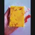 Saffron Goat Milk soap Handmade 100 gram original. 