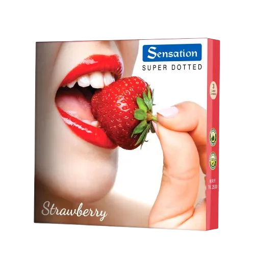 Sensation%20Strawberry%20Flavor%20Super%20Dotted%20Condoms%20for%20Men%203pcs%20-%20Image%203