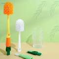 Glass Water Bottle Brush Water Bottle Washing Brush for Bottles Mugs Glass.