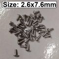10Pcs- CHINA M2.6 Round Head Screws M2.6×9.5mm Stainless Steel Round Cro-ss Pan Head Machine Screw Bolts Self Tapping Plain End M2.6 Crosshead Screws. 