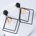 New Design 2023 Hollow Square Earrings Female. 