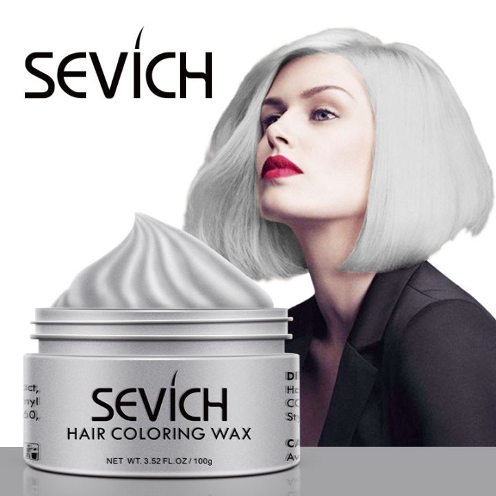 Sevich%20Hair%20Color%20Wax%20Professional%20Strong%20Hold%20Fashion%20Disposable%20Hair%20Dye%20Clay%20Unisex%20Health%20for%20Party%20Gathering%20Hair%20Styling%20-%20Image%202