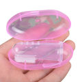 Baby Finger Toothbrush Silicon Toothbrush+Box Children Teeth Clear Soft Silicone Infant Tooth Brush Rubber Cleaning Baby Care. 
