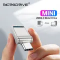 USB Flash Drive 2.0 USB C OTG Pendrive 16GB 128 64 32 GB For Xiaomi Redmi5 For S9 Plus Note 9 Memory Stick Pen Drive. 