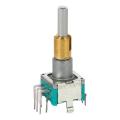 8X EC11EBB24C03 Dual Axis Encoder with Switch 30 Positioning Number 15 Pulse Point Handle 25mm. 
