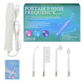 High Frequency Facial Machine Electrotherapy Wand Neon + Argon Wands Remove wrinkles Inflammation Acne Skin Care.