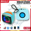 X-922 Bluetooth, USB, AUX, TF Card & FM Radio Supported Stylish RGB Lighting Disco Series Speaker. 