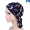 New Women Cotton Bandana Scarf Pre Tied Chemo Hat Beanie Turban Headwear For Cancer Patients Ladies Turbante /xwn-GXX. 