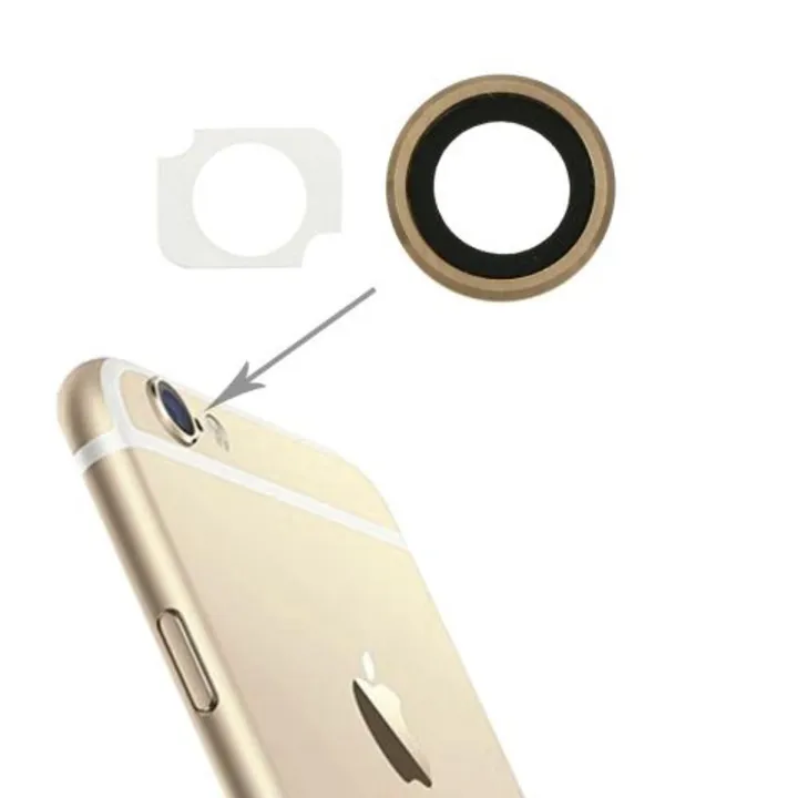 for iPhone 6S Camera Main Glass Replacement Glass Slide, Glass Replacement Replace Objective Lens BACK Camera Rear Camera