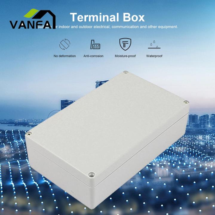 Waterproof Junction Box Waterproof Electrical Junction Box Durable Anti-crack Enclosure for Outdoor Projects less Than Strong Material Junction Box