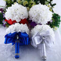1 Bouquet Bride Wedding Party Bridesmaid Rhinestone Decor Foam Artificial Flower.
