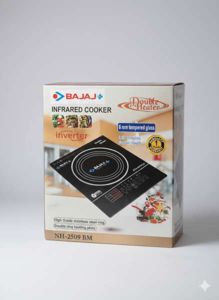 Bajaj+ Infrared Cooker – Model NH-2509 BM (2200W)