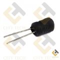 5Pcs- Inductor Coil Radial Inductor 470uH Magnetic Core Drum Core Choke Power Inductor Through Hole Lead For PCB Board Electronics Projects DIY.
