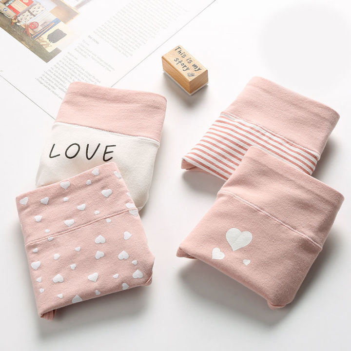 Girls'%20Underwear%20Pure%20Cotton13Medium%20and%20Large%20Children%20Junior%20and%20Middle%20School%20Students%20Development%20Period%20High%20Waist15Year-Old%20Girl%20Triangle%20Shorts%20-%20Image%204