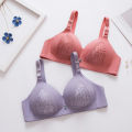 Women Bra Adjustable Strap Wire Free Three-line Buckle Lady Bra.