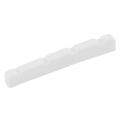 Slotted Curved Bone Bass Nut for 4 Strings Fender PB Precision Jazz Bass, 4.2x3.2x4.6/4.6mm. 