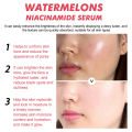 Watermelon Glow Niacinamide Dew Drops Serum Brightening Makeup Primer Cream Moisturizer Facial Serum Skincare Liquid Highlighter. 
