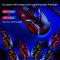 G5 Gaming Mouse Wired 6D Luminous Speed DPI Adjustable Mechanical Computer Mouse For Gamer (Sound Click). 