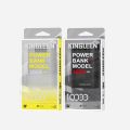 KINGLEEN Smart Power 10000mAh USB Power Bank Portable Charger - White.