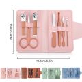 7-in-1 Manicure & Pedicure Stainless Steel Nail Care Kit | Professional Grooming Tools for Men & Women | Portable Nail Care Set with Box for Home & Travel. 