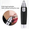 Electric Nose Hair Trimmer Implement Shaver Clipper Men Women Ear Neck Eyebrow Trimmer Shaver Man Clean Trimer Razor Remover Kit.